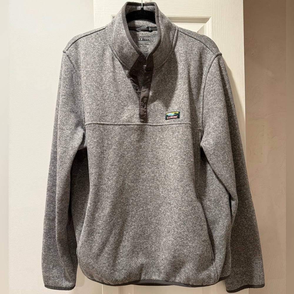 LLBean Men’s Sweater Fleece Pullover